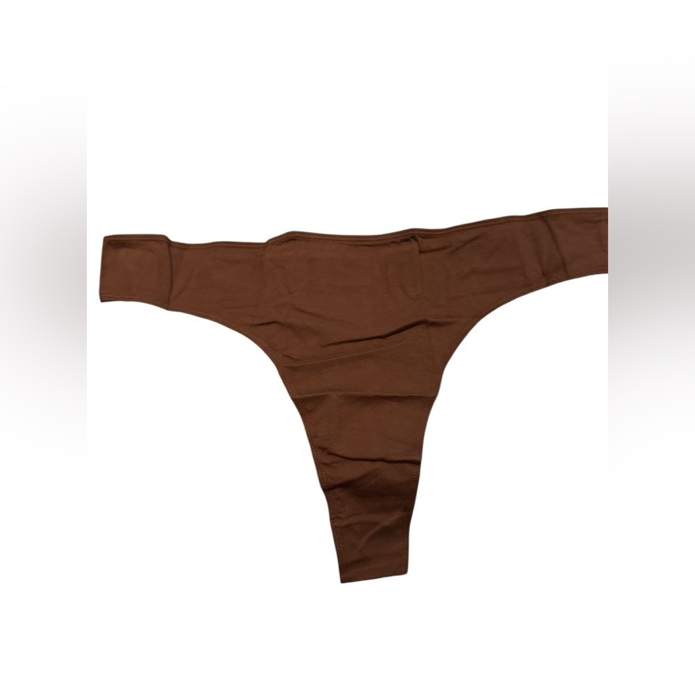 Mate the label organic comfort thong espresso 3x